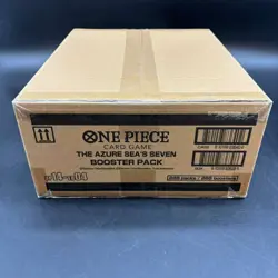 One Piece OP14-EB04 The Azure Sea's Seven English 12 Booster Box Case Sealed - Image 1