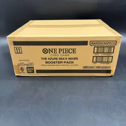 One Piece OP14-EB04 The Azure Sea's Seven English 12 Booster Box Case Sealed - Image 3