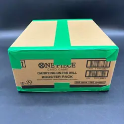 One Piece Card Game OP-13 Carrying On His Will Booster Box Case SEALED English - Image 1