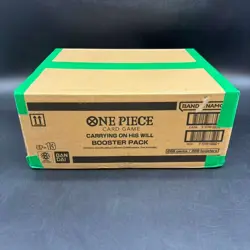 One Piece Card Game OP-13 Carrying On His Will Booster Box Case SEALED English - Image 5