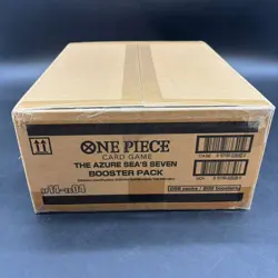 One Piece OP14-EB04 The Azure Sea's Seven English 12 Booster Box Case Sealed - Image 1