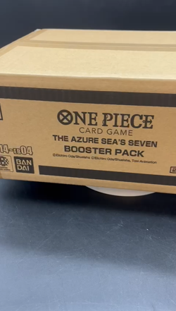 One Piece OP14-EB04 The Azure Sea's Seven English 12 Booster Box Case Sealed - Image 2