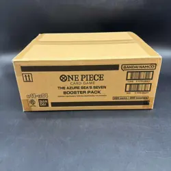 One Piece OP14-EB04 The Azure Sea's Seven English 12 Booster Box Case Sealed - Image 5