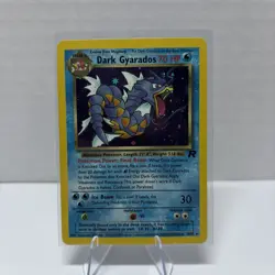 Dark Gyarados 8/82 Team Rocket Holo Vintage WOTC Pokemon Card TCG LP - Image 1