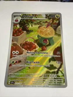 Appletun 211/191 Surging Sparks Pokemon TCG Illustration Card NM - Image 2