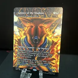 Splinter of the Shadows x1 MTG Magic the Gathering Teenage Mutant Ninja Turtles - Image 1