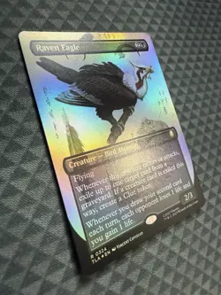 MTG Raven Eagle #0324 Foil Borderless Rare Avatar: The Last Airbender (TLA) - Image 2