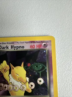 Dark Hypno 9/82 1st Edition Holo Rare Team Rocket PSA WOTC Vintage Pokemon - Image 4