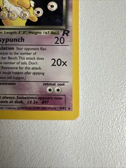 Dark Hypno 9/82 1st Edition Holo Rare Team Rocket PSA WOTC Vintage Pokemon - Image 5