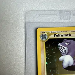 Poliwrath Holo Rare 1st Edition 9/75 Neo Discovery WOTC Vintage Pokemon MINT - Image 4