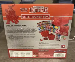 Pokemon Battle Styles Elite Trainer Box Single Strike Urshifu Red ETB Sealed - Image 2