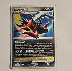 Darkrai LV.X DP19 Diamond & Pearl Holo Promo Pokemon TCG LP/MP - Image 1
