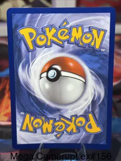Pokemon 2025 Mega Evolution Mega Camerupt EX 156/132 Ultra Rare NM & 022/132 NM - Image 2