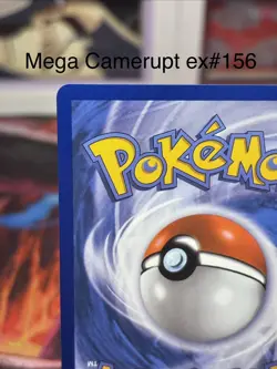 Pokemon 2025 Mega Evolution Mega Camerupt EX 156/132 Ultra Rare NM & 022/132 NM - Image 3