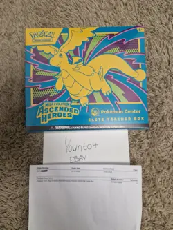 Pokemon TCG - Ascended Heroes Pokemon Center ETB Elite Trainer Box *READ DISC* - Image 1