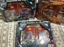 One Piece Illustration Box Vol. 5 and 6 New Sealed Lot - Image 1