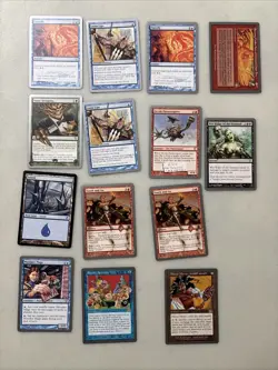 Magic The Gathering Card Lot 1998 / 2004 Vintage Silver Border - Image 1