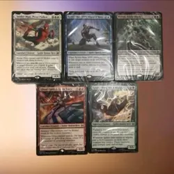 MTG x Spiderman Welcome Decks [All 5 Colors/30-Card Decks] Sealed - Brand New! - Image 1
