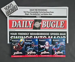 SDCC 2025 Magic The Gathering x Marvel Spider-Man 4 Deck Set w/ Playmat MTG RARE - Image 1