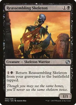 [MTG] Reassembling Skeleton (092) (MM2) NM - Image 1