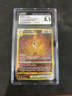 Pokemon Arceus VSTAR GG69/GG70 Crown Zenith Secret Rare CGC 8.5 Holo 2023 - Image 1