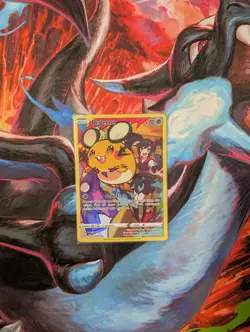 Pokemon TCG Dedenne Sword & Shield Brilliant Stars Tg07/Tg30 Holo Secret Rare - Image 1