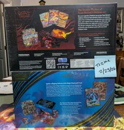 Pokemon Phantasmal Flames Mega Charizard & Team Rocket Moltres EX UPC Sealed - Image 2