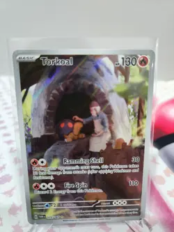 Pokemon TCG - Torkoal 172/167 - IR - Twilight Masquerade - NM/M - Image 3