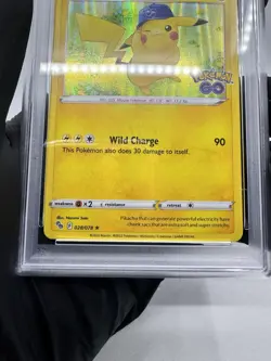 Pikachu 028/078 Pokemon GO Holo [PSA 10] - Image 3