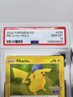 Pikachu 028/078 Pokemon GO Holo [PSA 10] - Image 5