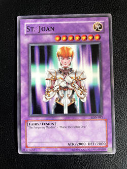 Yu-Gi-Oh! St. Joan LON-045 Labyrinth of Nightmare - Unlimited - Lightly Played - Image 1
