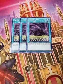 3X Fusion Gate SDAZ-EN024 Common 1ST ED NM Yugioh - Image 1