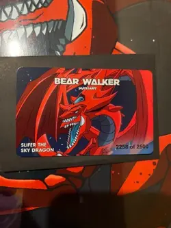Bear walker x Yu-Gi-Oh Slifer The Sky Dragon Skateboard Limited 2258/2500 - Image 2