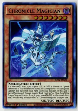 Ghosts From the Past: The 2nd Haunting #GFP2-EN045 Chronicle Magician Yugioh - Image 1