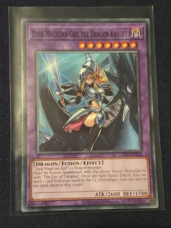 Dark Magician Girl the Dragon Knight LEDD-ENA36 Legendary Dragon Decks - Image 1