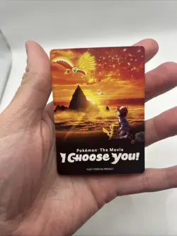 2017 Pikachu & Ash Pokemon the Movie I Choose You Promo Insert Card - Image 3