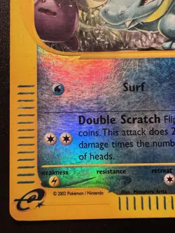 Totodile 134/165 Expedition Pokemon Card Reverse Holo Foil Rare HP - Image 5