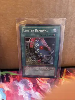 YuGiOh Card Lot Retro Pack 2 Jinzo Limiter Removal Beta The Magnet Warrior NM - Image 4