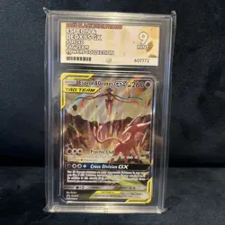 Espeon & Deoxys GX SR 177/173 SM12a Tag Team Pokemon Card 2019 - ACE 9 - Image 1