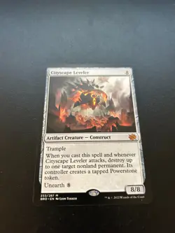 1x Cityscape Leveler NM The Brothers' War BRO Magic MTG - Image 1