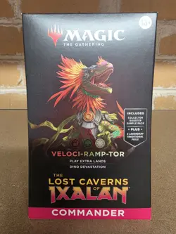 Magic The Gathering MTG Lost Caverns of Ixalan Commander Deck Veloci-Ramp-Tor - Image 1