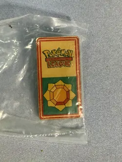 Pokemon League - 10 GYM BADGES Vintage Wizards Of The Coast 2000 - RARE - Image 2
