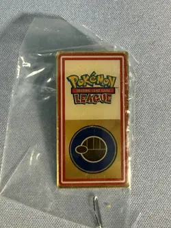 Pokemon League - 10 GYM BADGES Vintage Wizards Of The Coast 2000 - RARE - Image 3