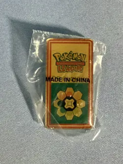 Pokemon League - 10 GYM BADGES Vintage Wizards Of The Coast 2000 - RARE - Image 5