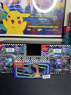 Pokemon TCG: 2024 Back to School Gengar / Beliblot Eraser Charizard Case Lot X 3 - Image 1