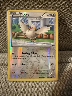 Pokemon Pidove Reverse Holo 78/108 ROS Roaring Skies LP - Image 1