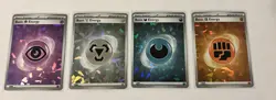 Pokemon TCG Terapagos ex UPC Basic Energy Set (8) Cracked Ice Promo Holo Foil NM - Image 3