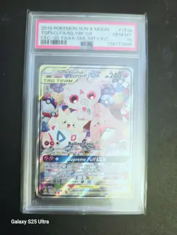 2019 Pokemon Sun & Moon Cosmic Eclipse Togepi Cleffa Igglybuff GX 143A PSA 10 - Image 1