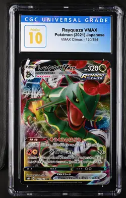 Rayquaza Vmax 120/184 Holo Vmax Climax Pokemon Japanese CGC 10 Pristine - Image 2