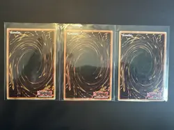 3x Yugioh Messenger of Peace MRL-102 Super And Duelist League Purple 1st Ed (MP) - Image 5